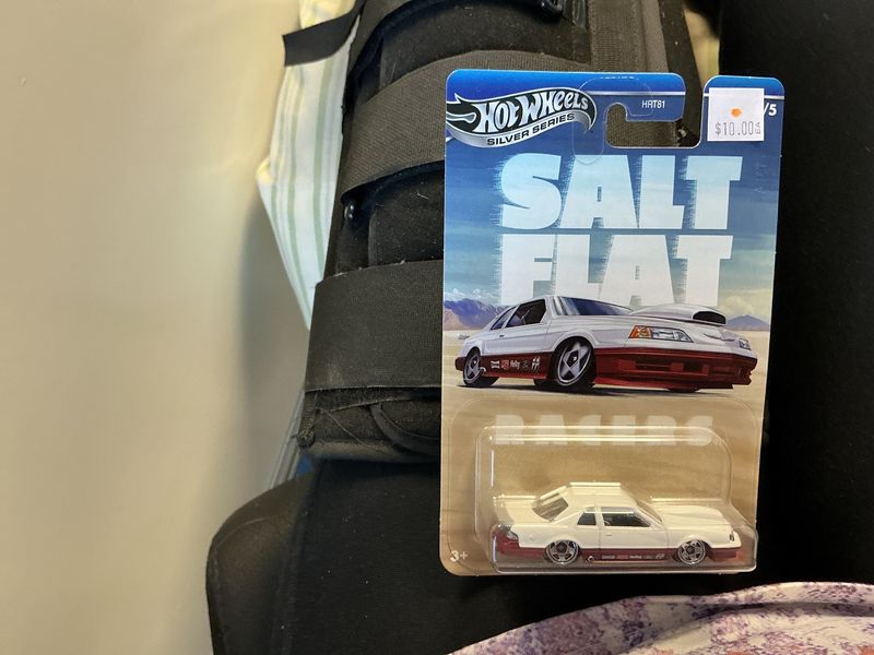 1988 Ford T bird salt flat