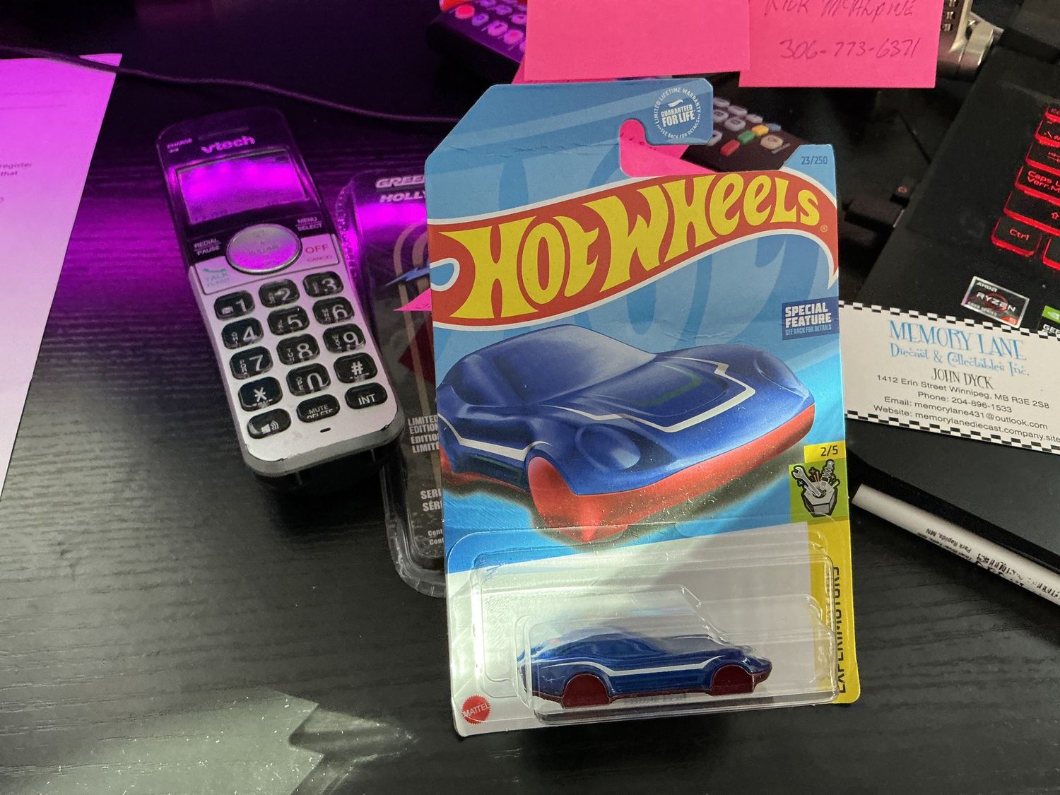Coupe clip blue