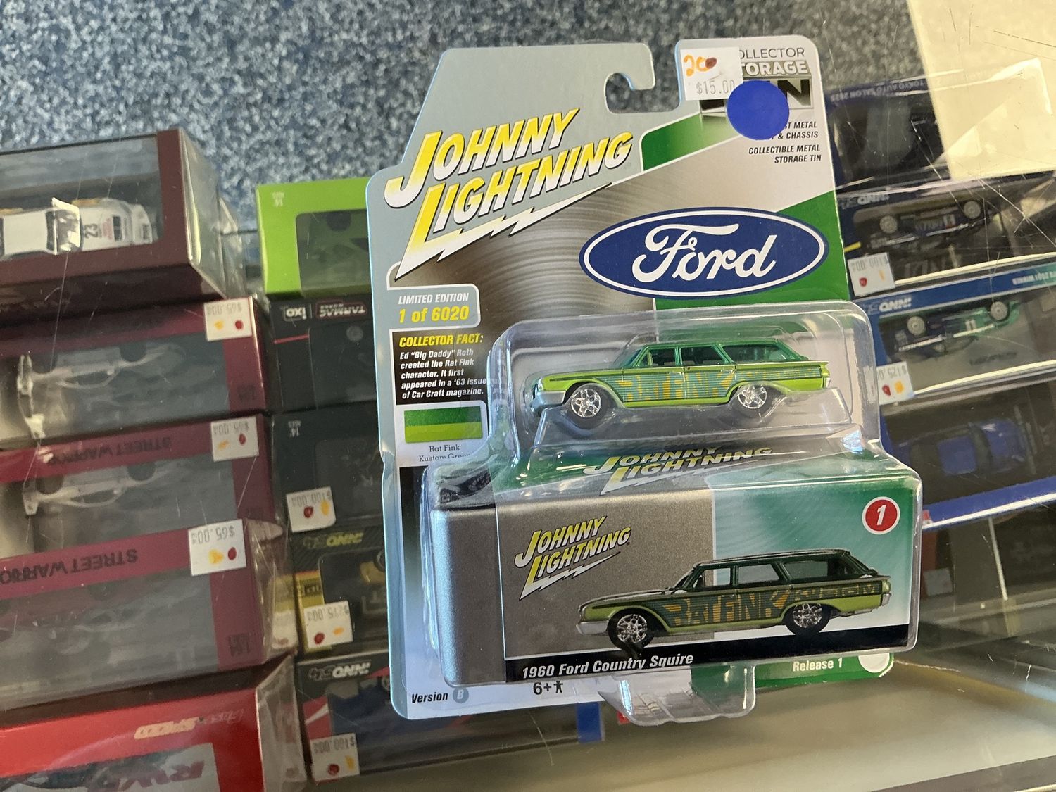 1960 Ford country squire green