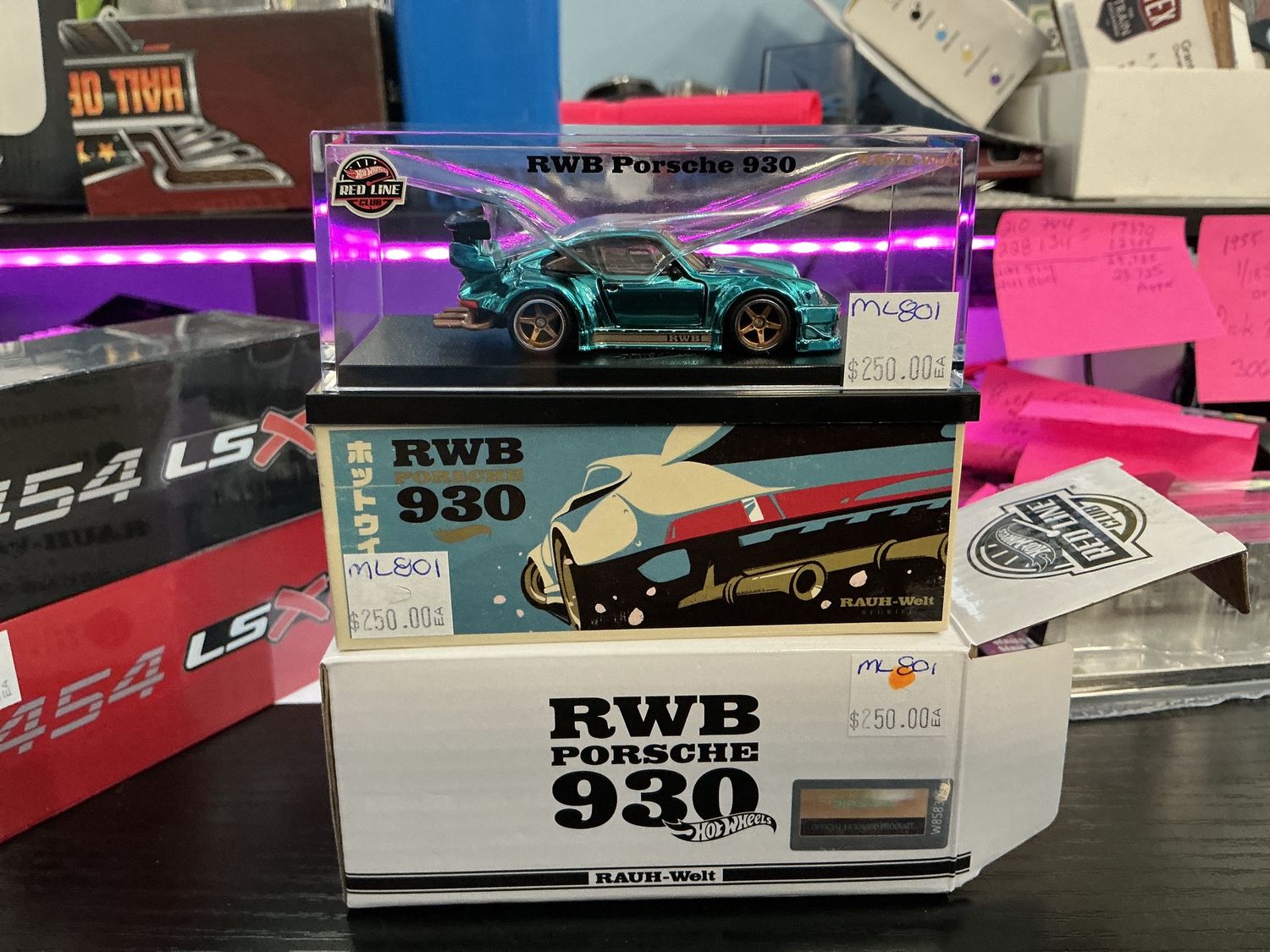 RLCRWB Porsche 930 blue