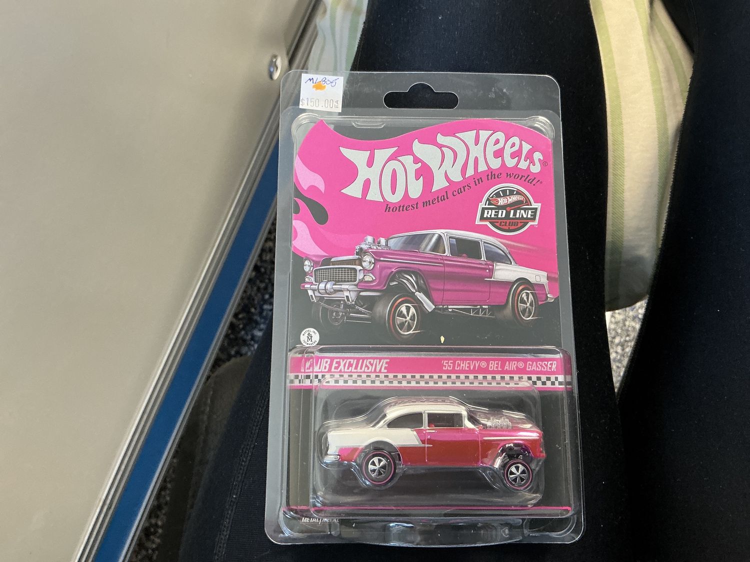 RLC 1955 Chevy Bel-Air gasser pink