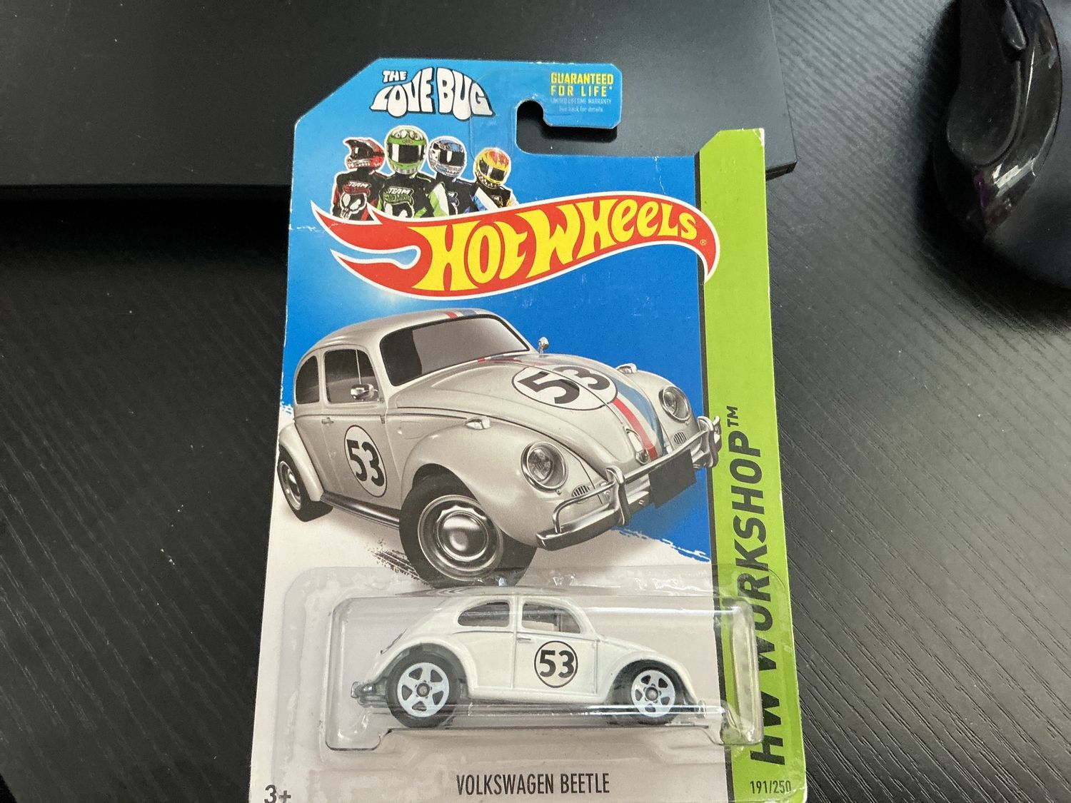 Volkswagen beetle white 53 Herbie