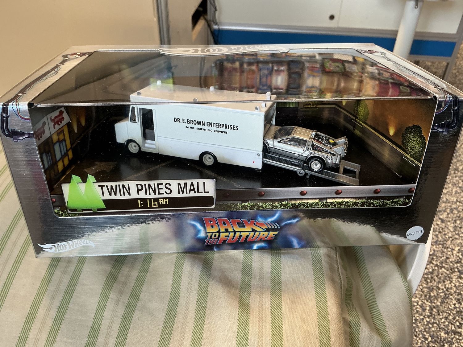 Back to the future diorama