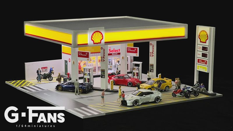 Gfans shell gas station