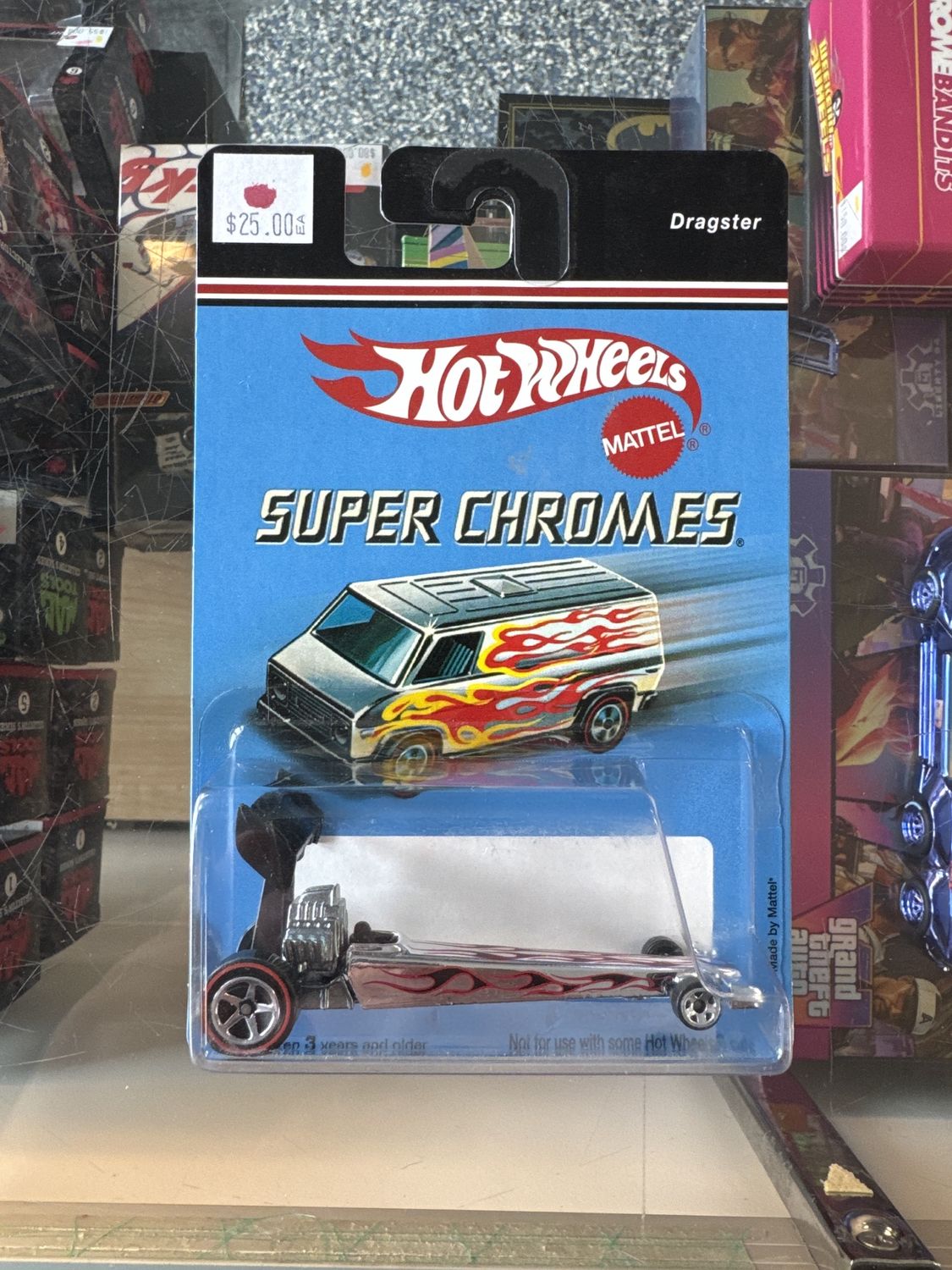 Super chromes dragster