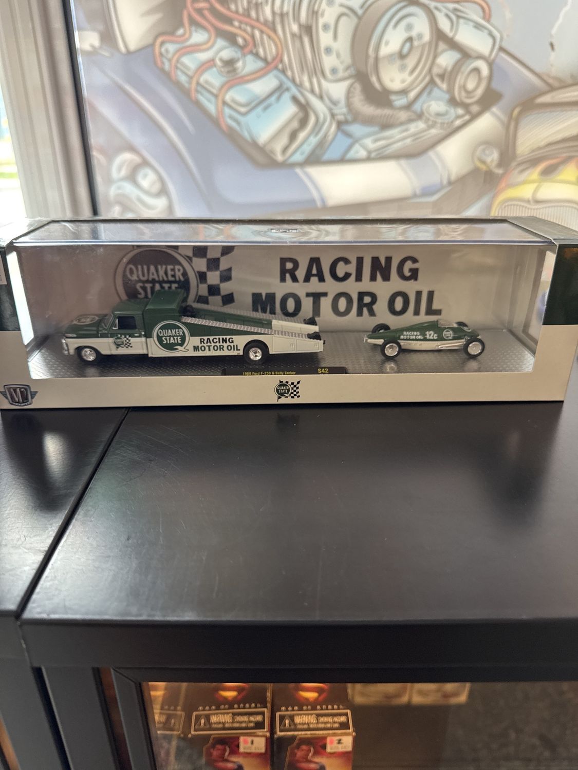 Quaker state belly taker hauler