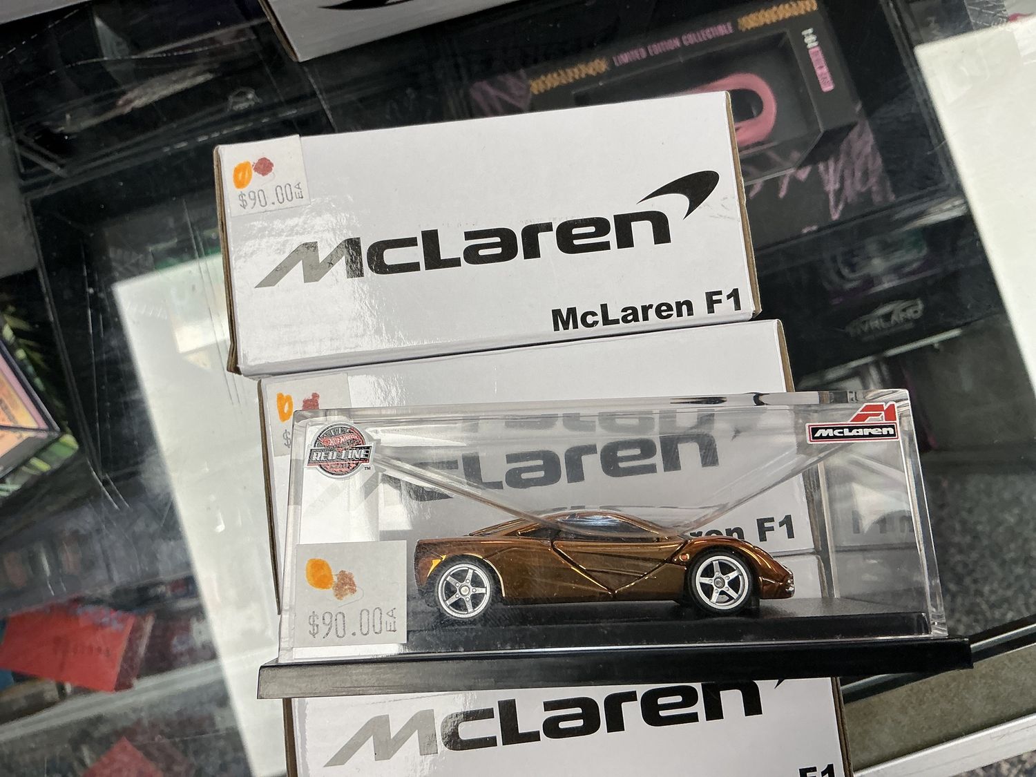 McLaren F1 copper chrome