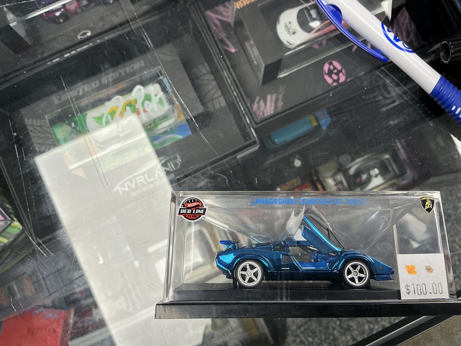 1982 Lamborghini countach LP 500 S blue