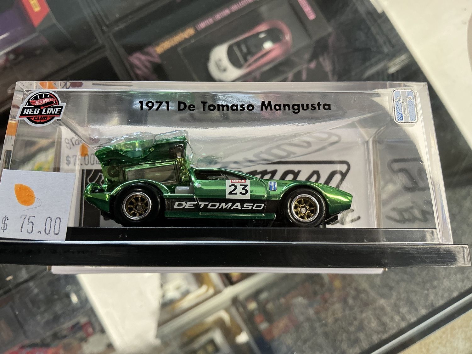 1971 De Tomaso Mangusta green