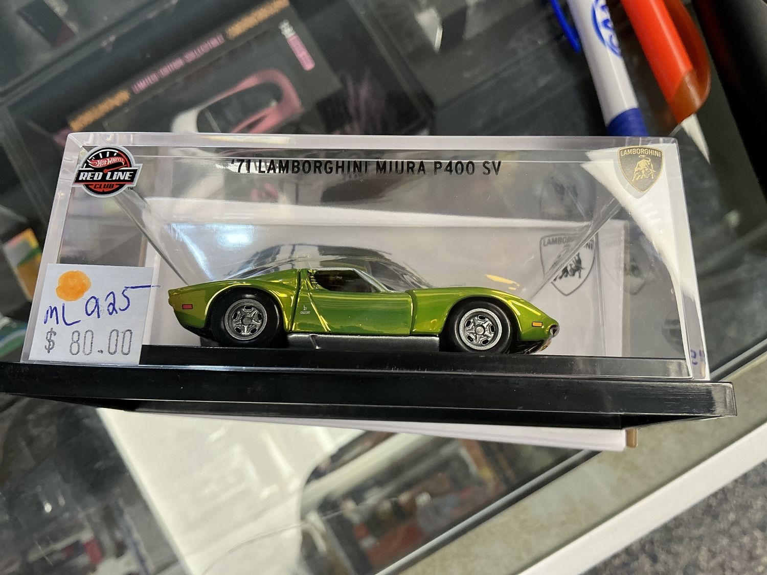 1971 Lamborghini Miura P400 SV green