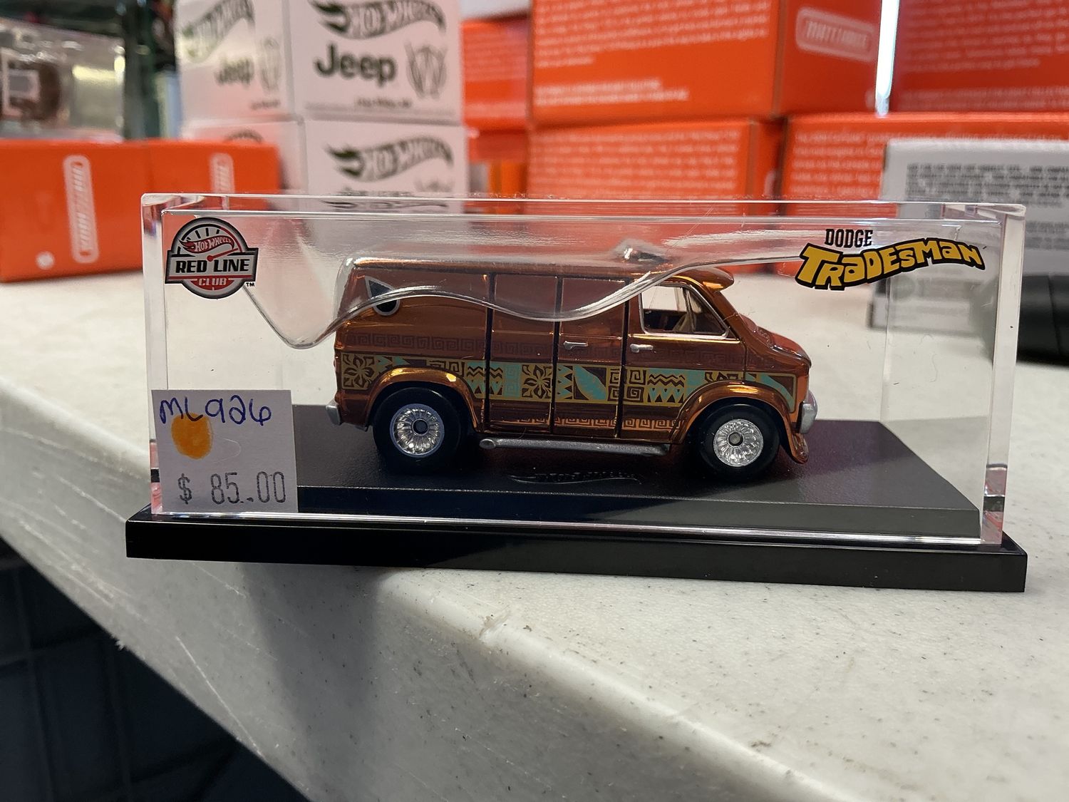 Dodge tradesman van copper