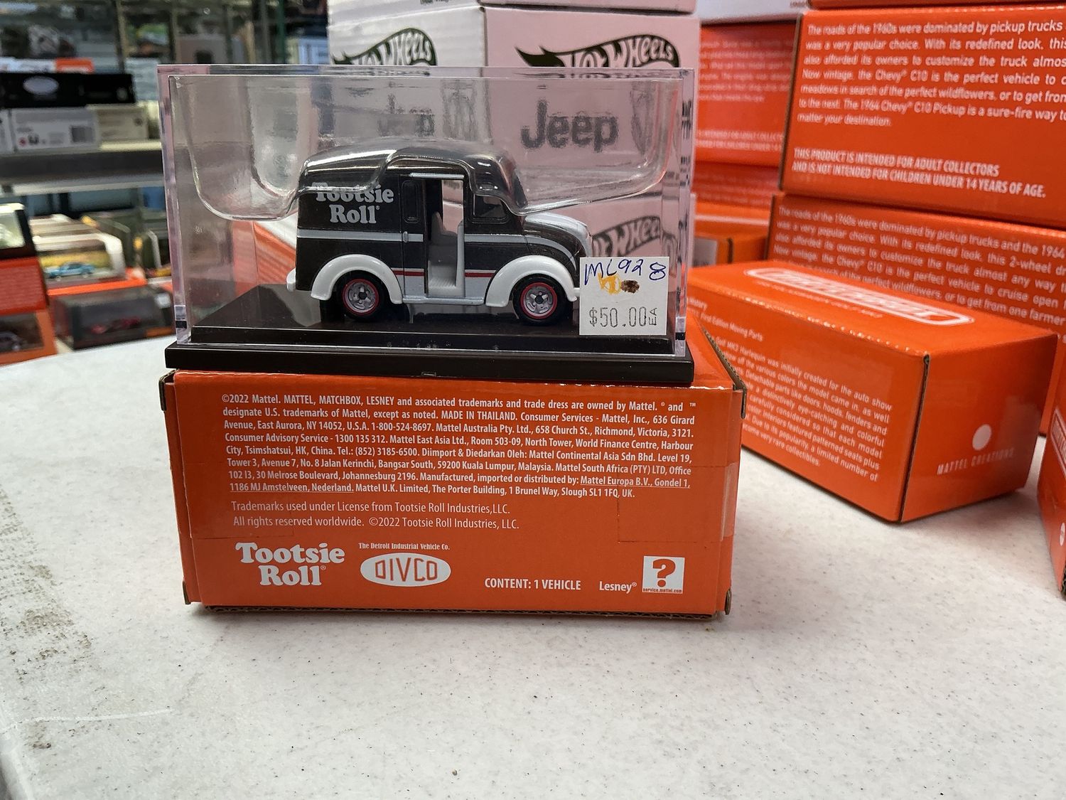 Divco milk truck tootsie Roll brown