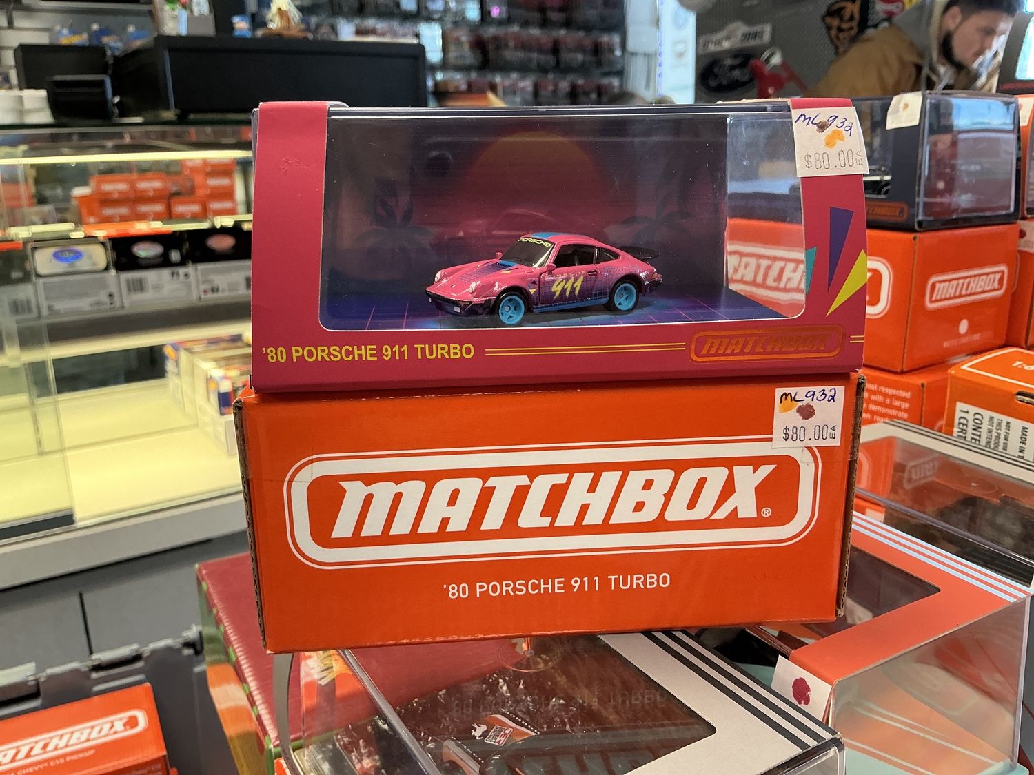 1980 Porsche 911 Turbo pink