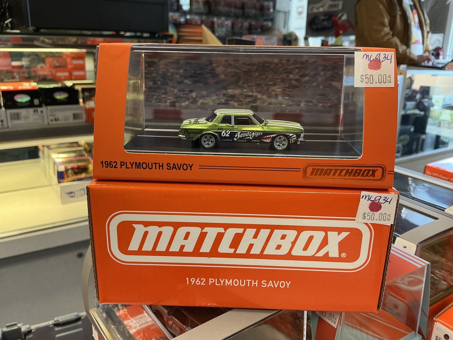 1962 Plymouth Savoy green and black