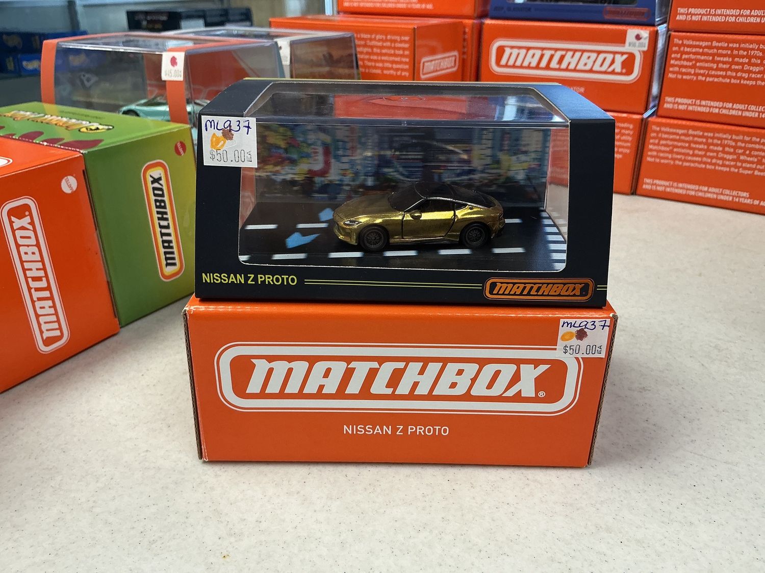 Nissan Z Proto chrome green