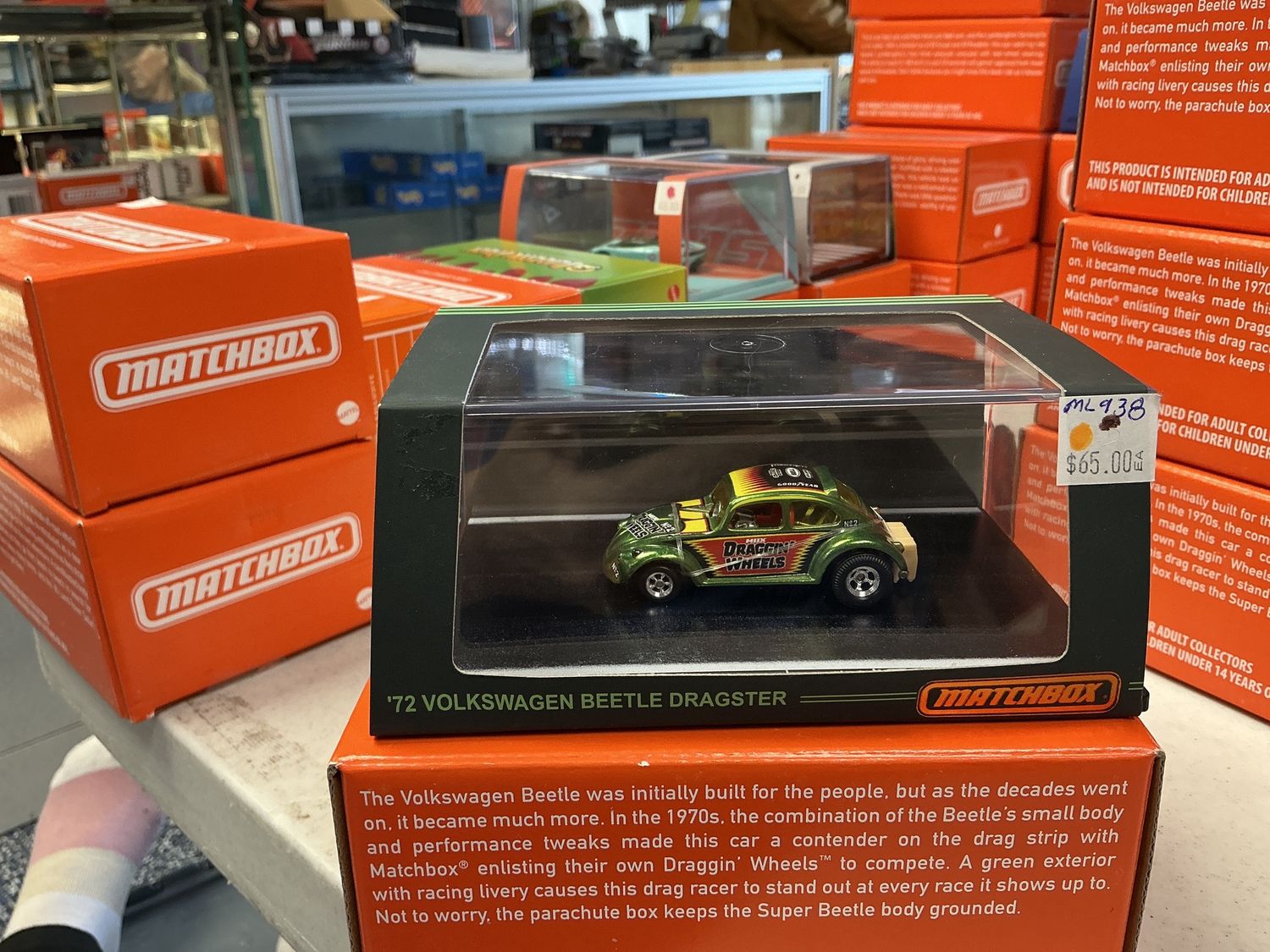 1972 Volkswagen beetle dragster green