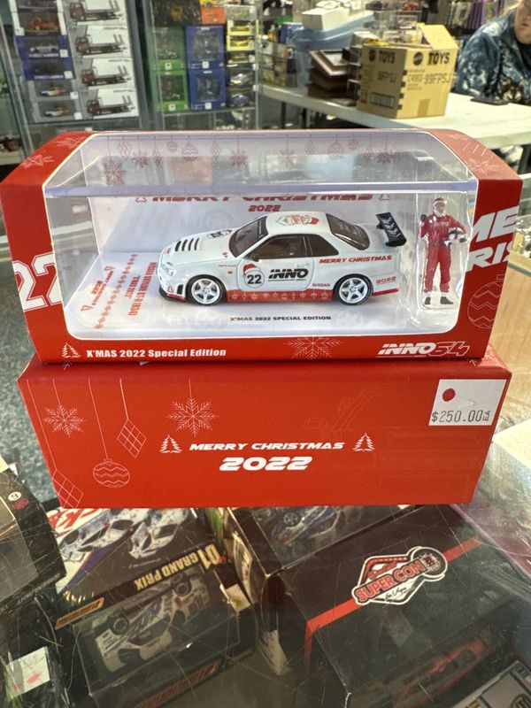 Nissan skyline GTR R34 merry christmas