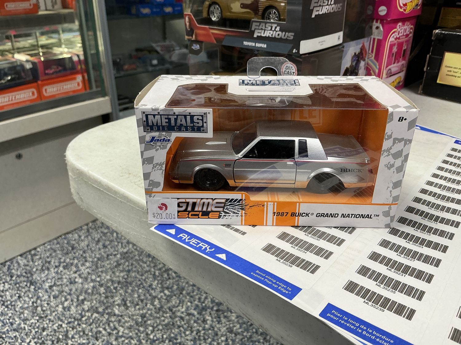 1987 Buick grand national silver