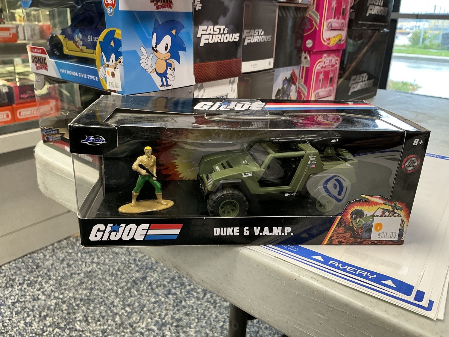 Duke &amp; V.A.M.P. G.I. Joe.
