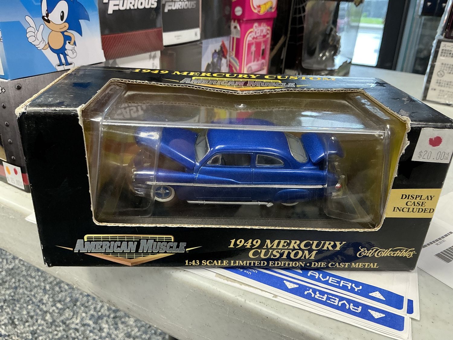 1949 Mercury custom blue