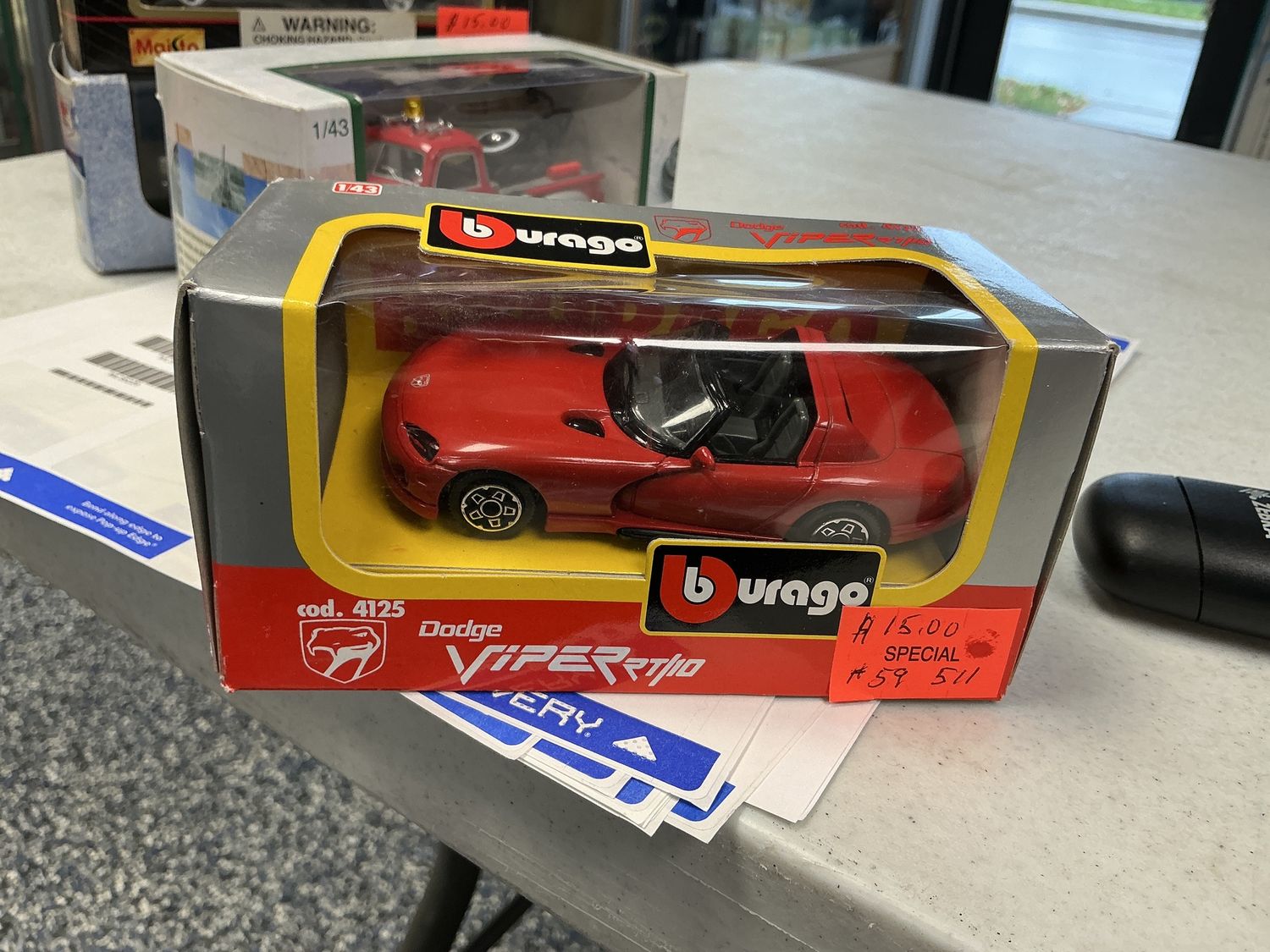 Dodge Viper RT 10 red