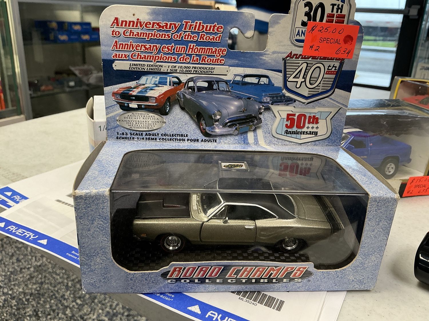 1969 Dodge super B silver