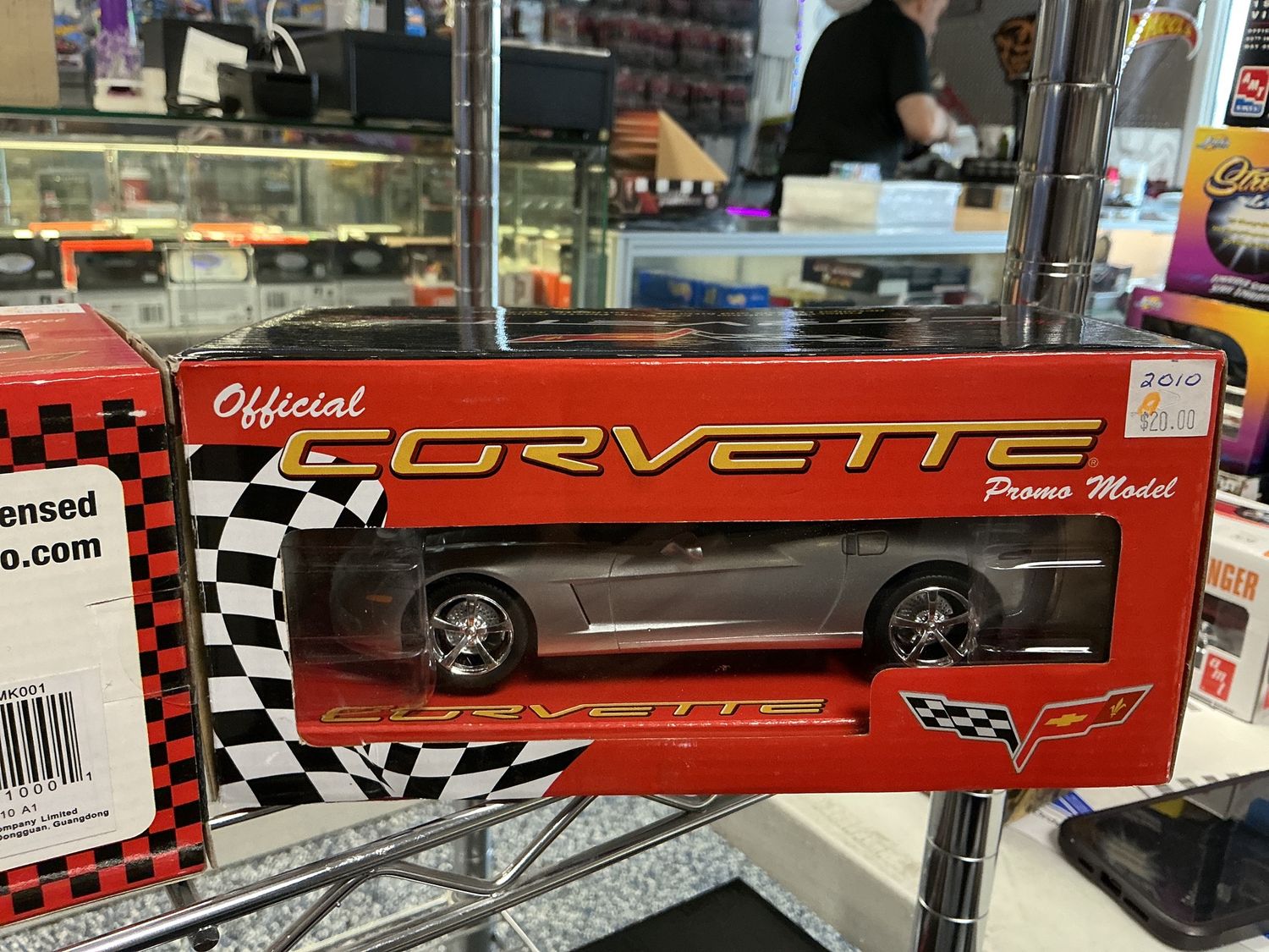 2010 Corvette coupe silver