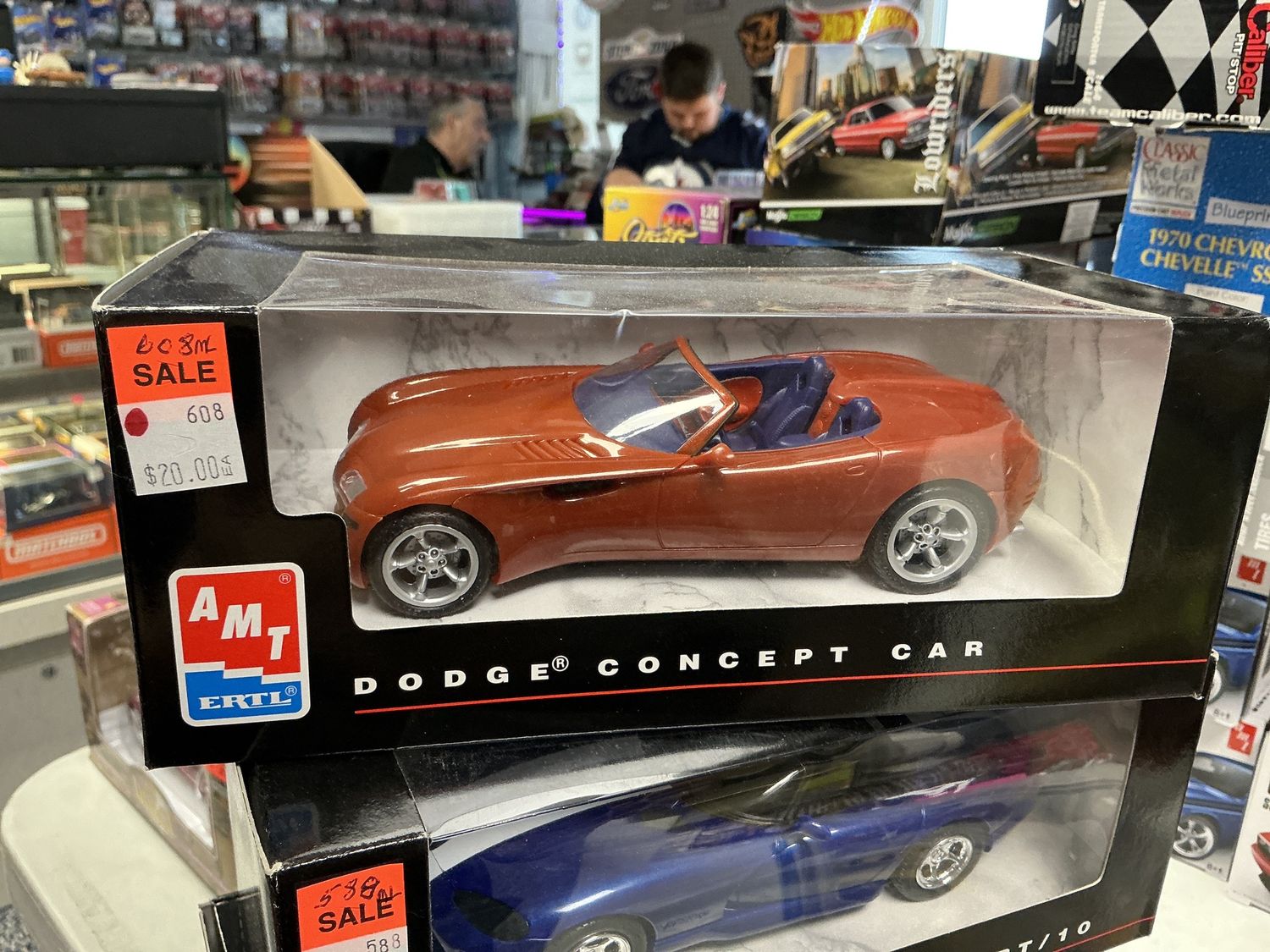 Dodge concept car promo brown