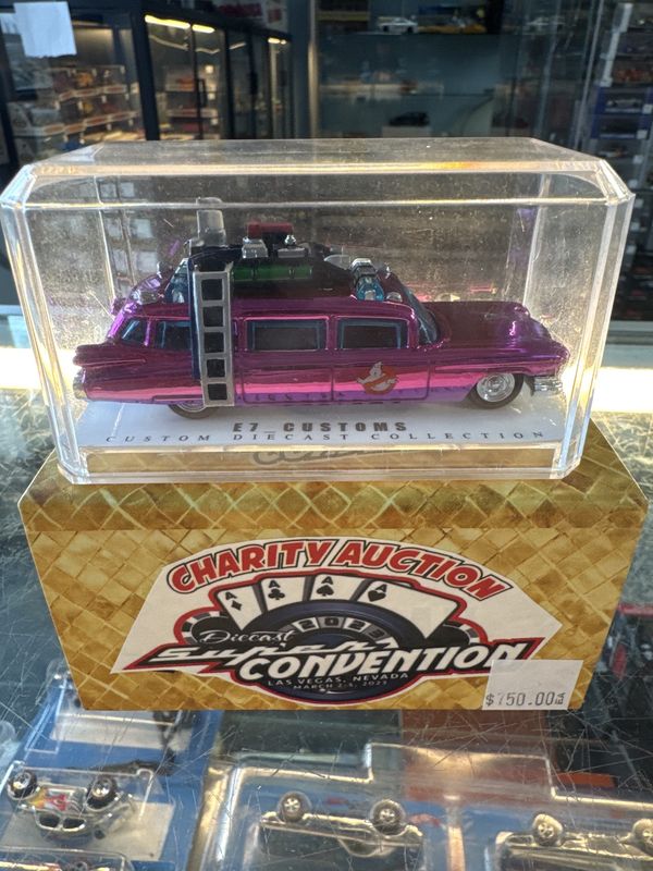 Ghost busters pink chrome charity car