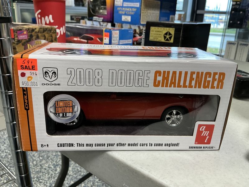 2008 Dodge Challenger red