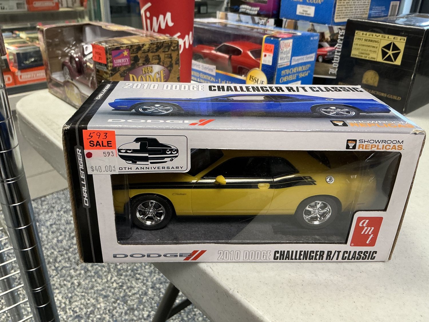 2010 Dodge Challenger RT classic yellow