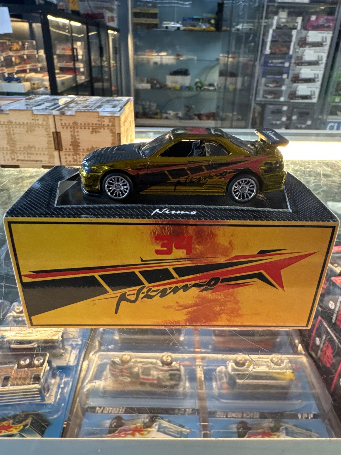 Nissan skyline r34 nismo chrome