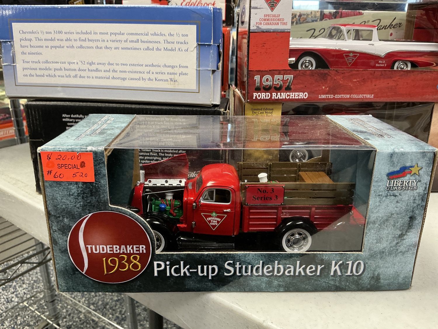 1938 Studebaker pick up K 10 Canadian tire