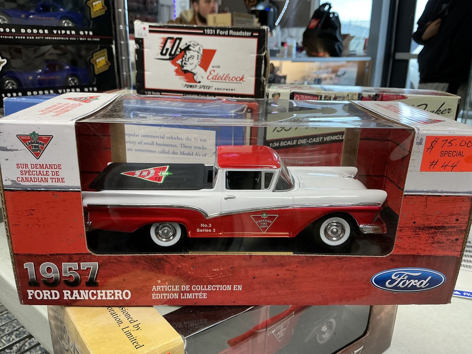 1957 Ford Ranchero, Canadian tire