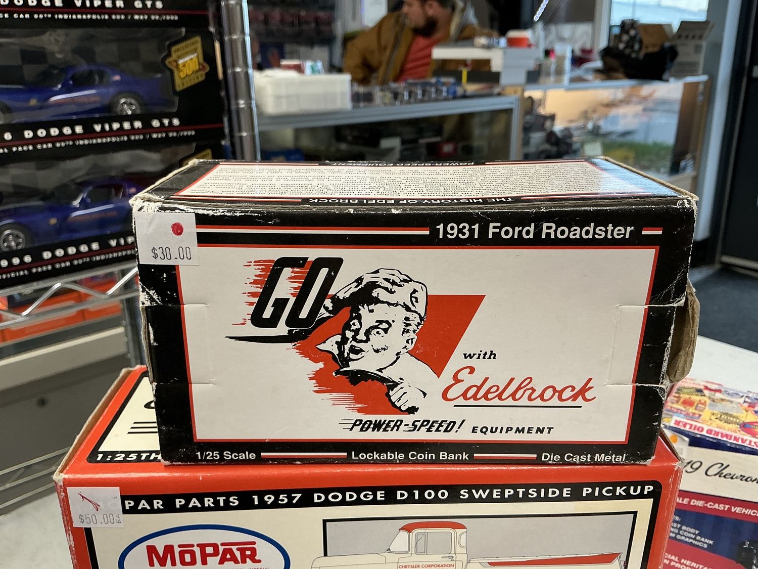 1931 Ford roadster lockable Coba diecast metal