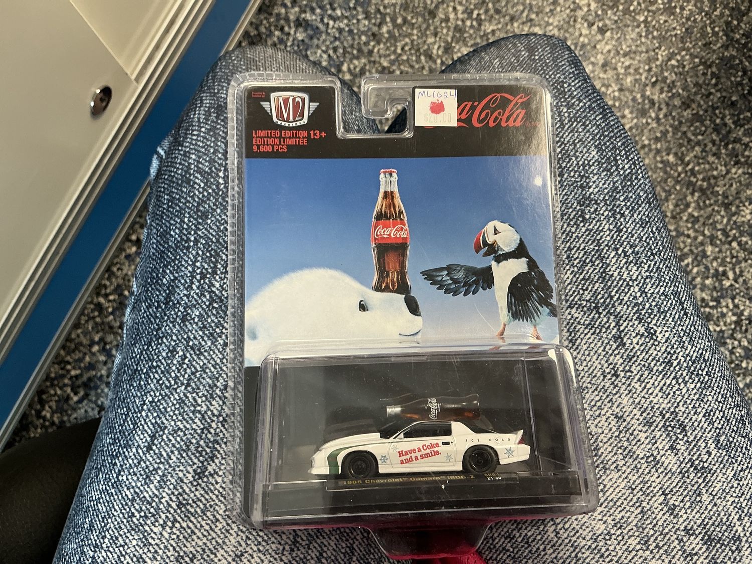 1985 Chevy Camaro iroc white Coke