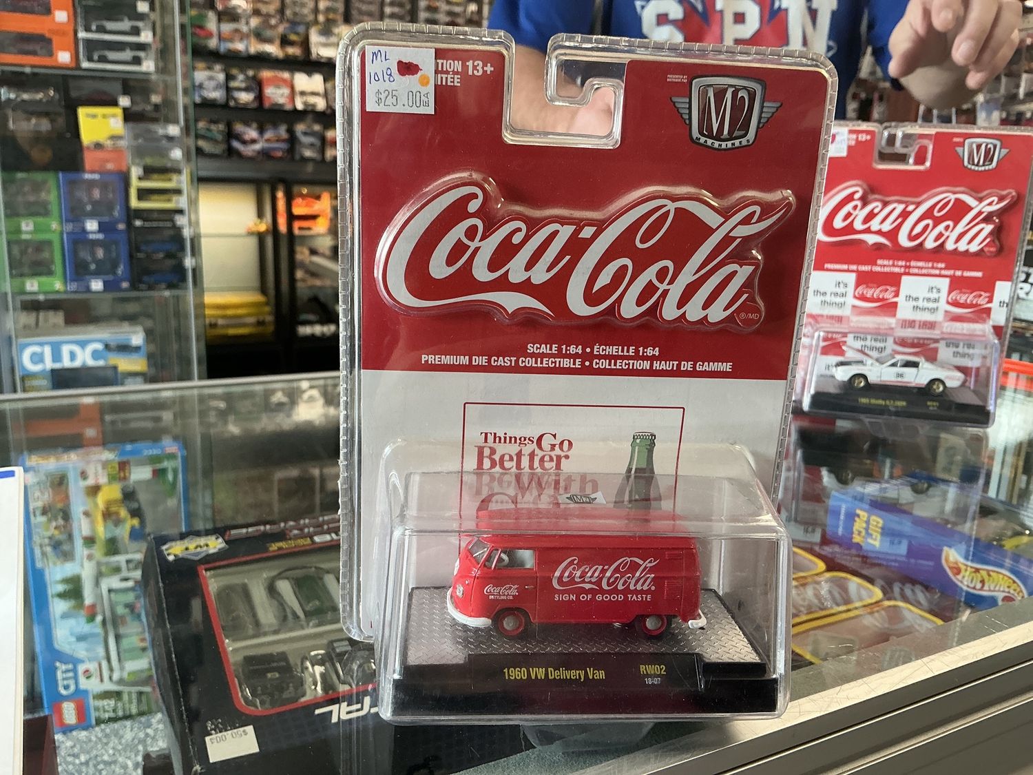 1960 VW delivery van red Coca-Cola