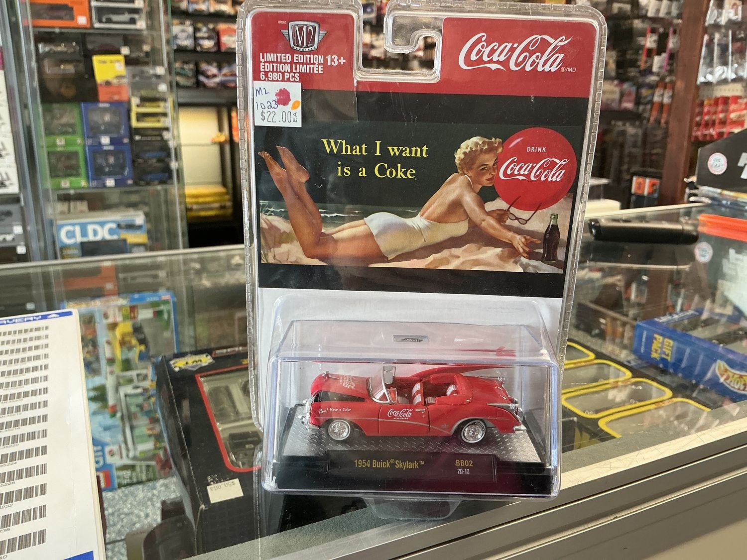 1954 Buick Skylark Coca-cola red