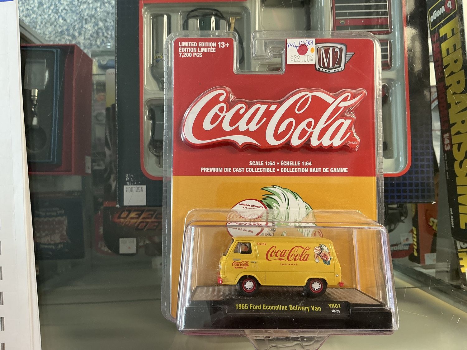 1965 Ford Econoline delivery van Coca-Cola yellow