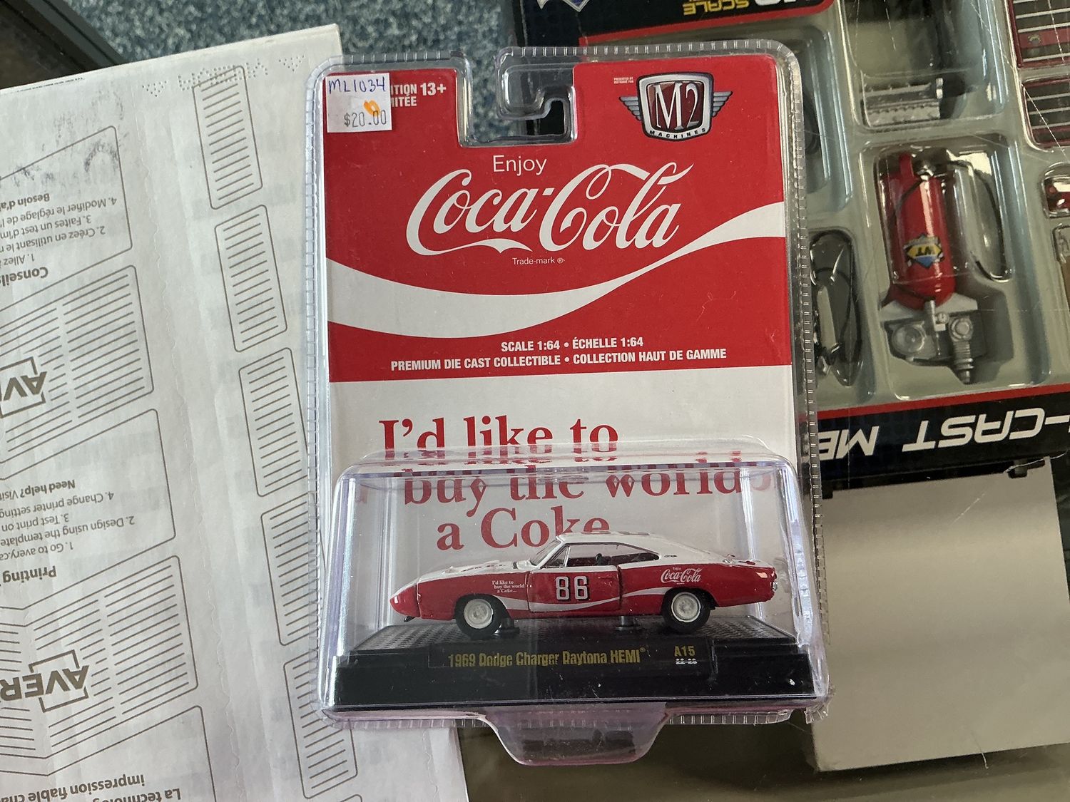 1969 Dodge charger Daytona hemi coca-Cola