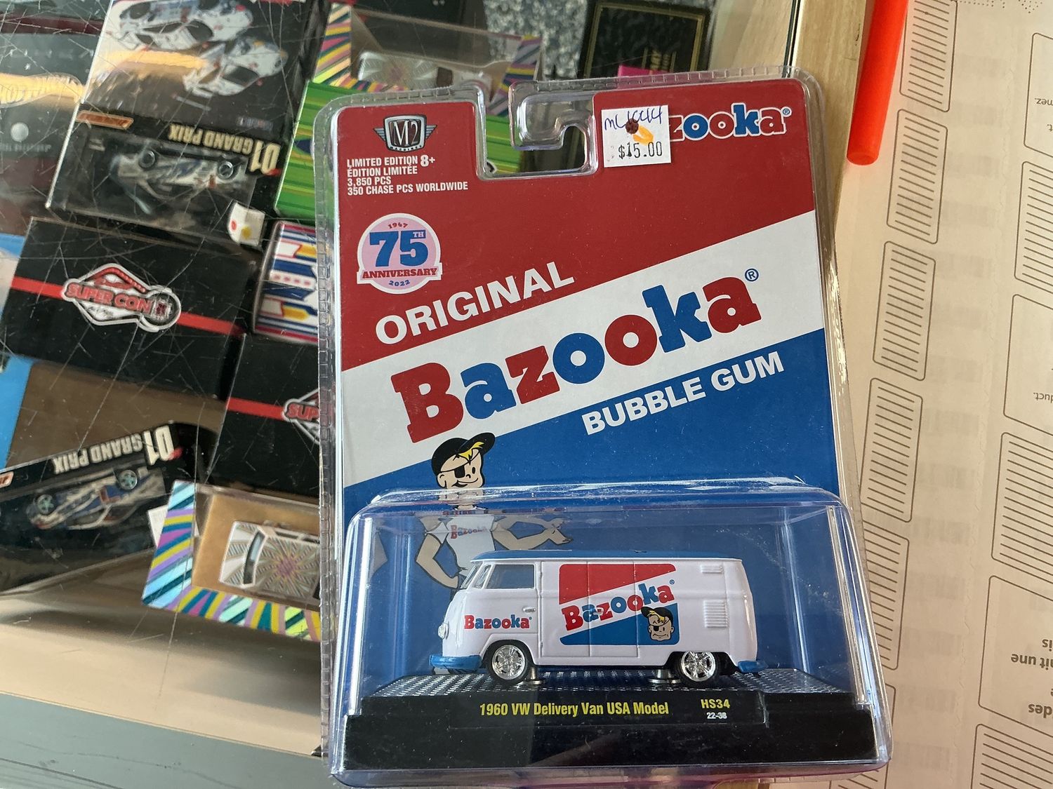 1960 VW delivery van US model bazooka bubblegum
