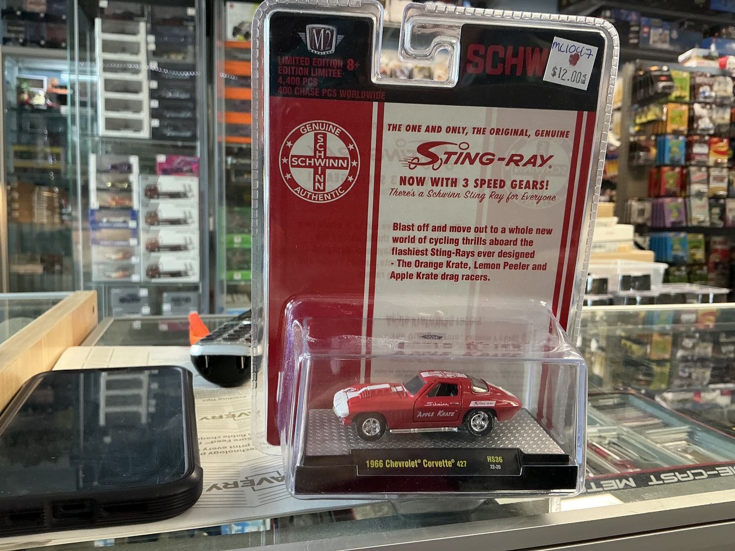 1966 Chevy Corvette 427 red Schwinn