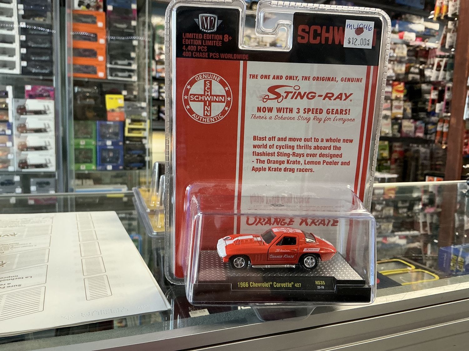 1966 Chevy Corvette 427 orange Schwinn