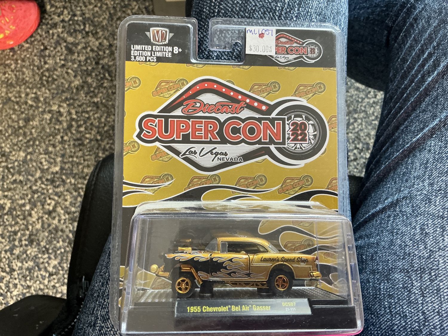 1955 Chevy Bel-Air gasser gold supercar