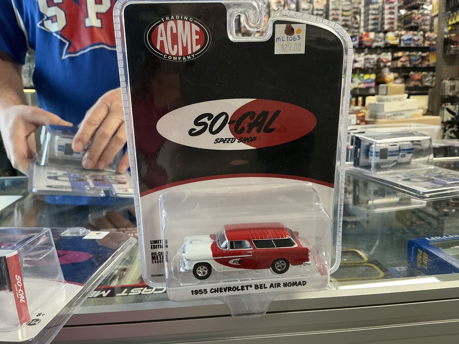 1955 Chevy Bel-Air, nomad, red and white SoCal