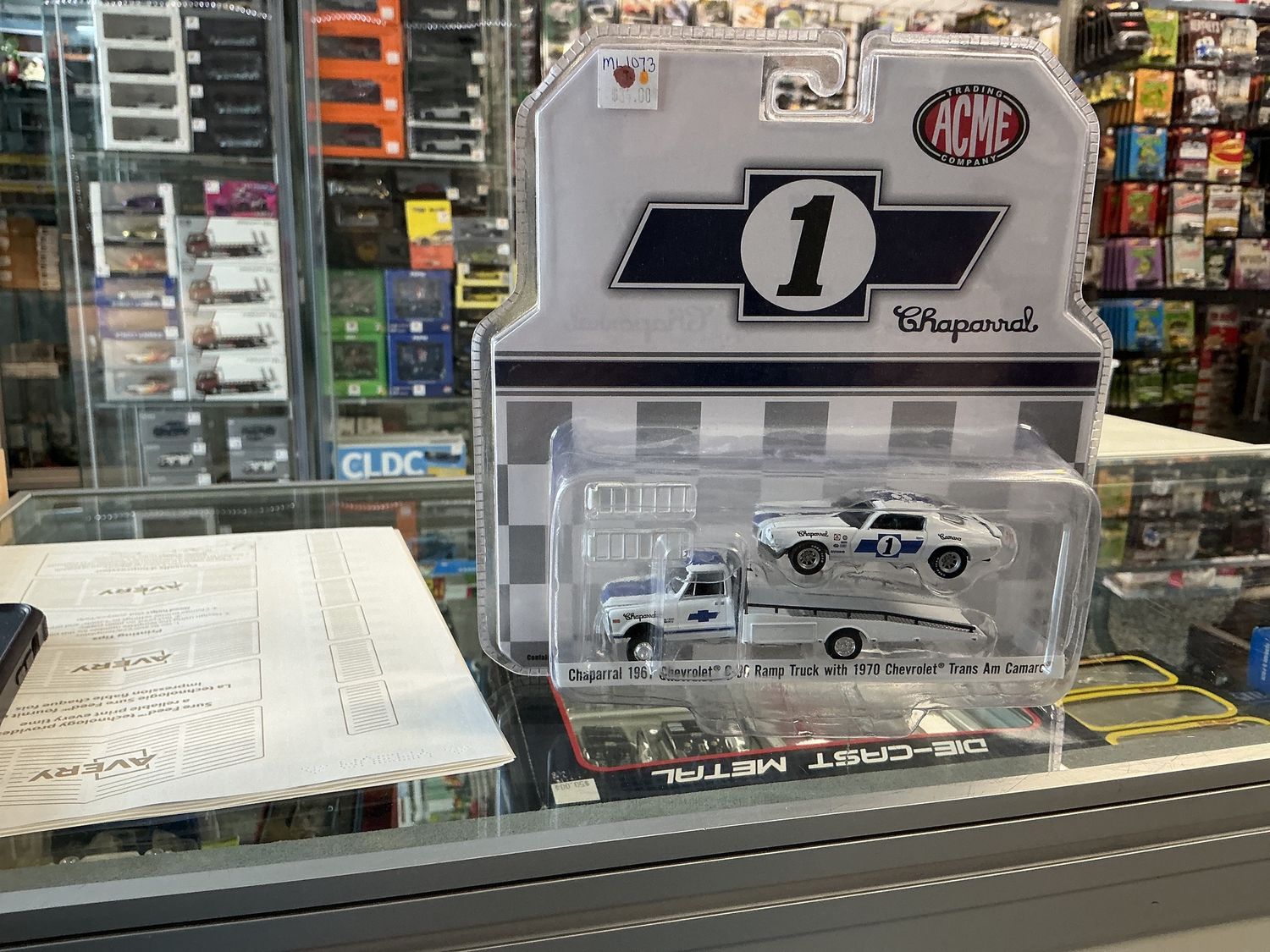 Chaparral 1967 Chevy C 30 ram truck with 1970 Chevy Trans Am Camaro