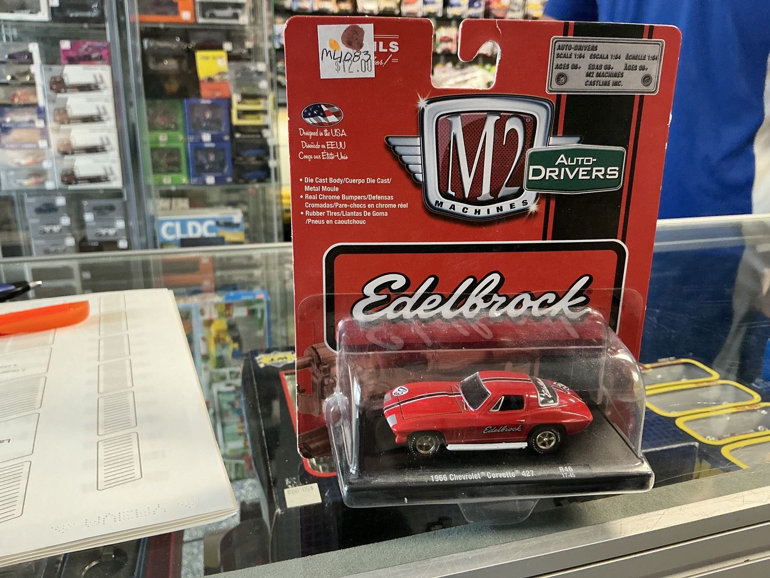 1966 Chevy Corvette 427 edelbrock red