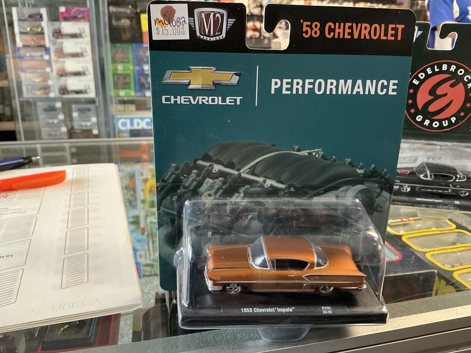1958 Chevy impala bronze