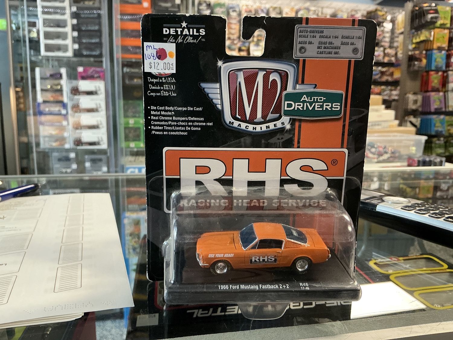 1966 Ford Mustang fastback 2+ 2 RHS racing