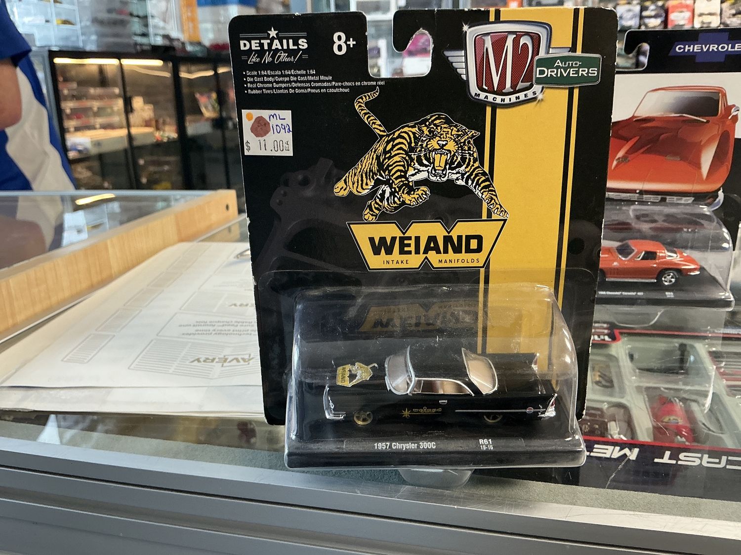 Weiand 1957 Chrysler 3000 black